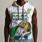 Personalised Happy Independence Sierra Leone Sleeveless Hoodie April 27th - African Pride