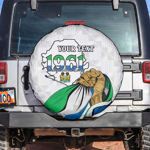Personalised Happy Independence Sierra Leone Spare Tire Cover April 27th