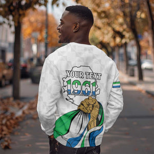 Personalised Happy Independence Sierra Leone Sweatshirt April 27th