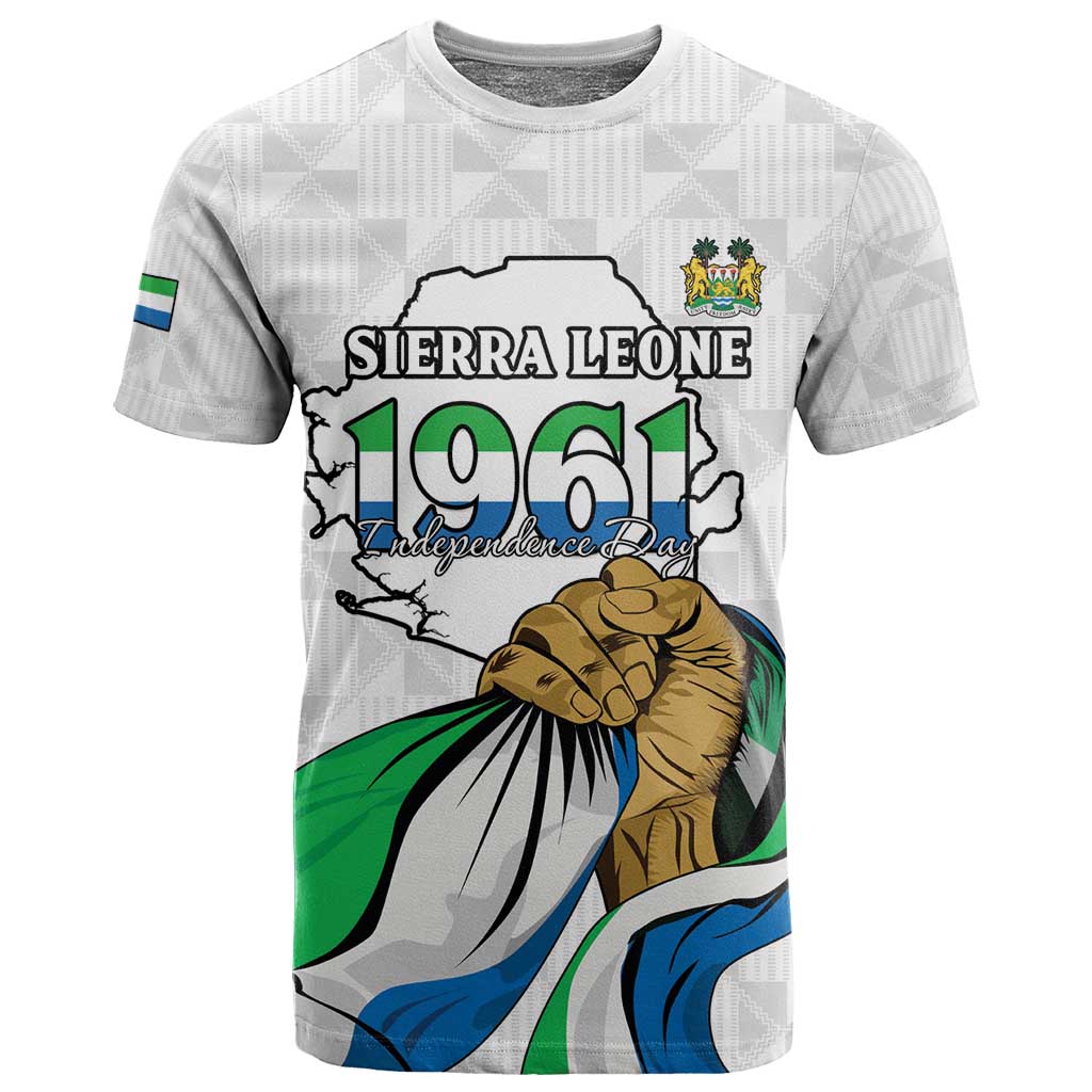 Personalised Happy Independence Sierra Leone T shirt April 27th