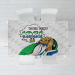 Personalised Happy Independence Sierra Leone Tablecloth April 27th