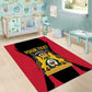 Personalised First Empire Of Haiti Area Rug Coat Of Arms Sporty Style