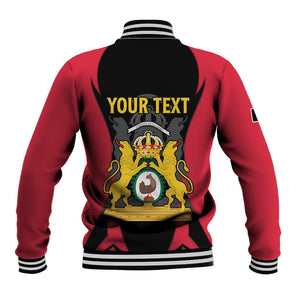 Personalised First Empire Of Haiti Baseball Jacket Coat Of Arms Sporty Style