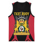 Personalised First Empire Of Haiti Basketball Jersey Coat Of Arms Sporty Style - African Pride