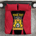 Personalised First Empire Of Haiti Bedding Set Coat Of Arms Sporty Style
