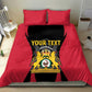 Personalised First Empire Of Haiti Bedding Set Coat Of Arms Sporty Style