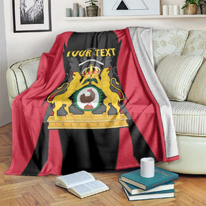 Personalised First Empire Of Haiti Blanket Coat Of Arms Sporty Style