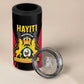 Personalised First Empire Of Haiti 4 in 1 Can Cooler Tumbler Coat Of Arms Sporty Style