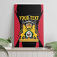 Personalised First Empire Of Haiti Canvas Wall Art Coat Of Arms Sporty Style