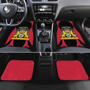 Personalised First Empire Of Haiti Car Mats Coat Of Arms Sporty Style
