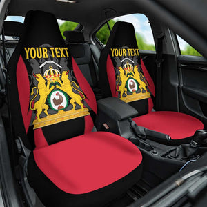 Personalised First Empire Of Haiti Car Seat Cover Coat Of Arms Sporty Style