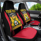 Personalised First Empire Of Haiti Car Seat Cover Coat Of Arms Sporty Style