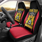 Personalised First Empire Of Haiti Car Seat Cover Coat Of Arms Sporty Style