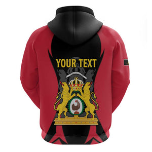 Personalised First Empire Of Haiti Hoodie Coat Of Arms Sporty Style