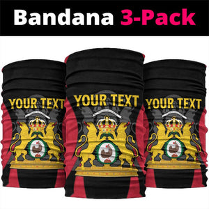 Personalised First Empire Of Haiti Neck Gaiter Coat Of Arms Sporty Style LT15