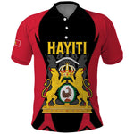 Personalised First Empire Of Haiti Polo Shirt Coat Of Arms Sporty Style