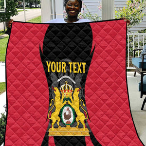 Personalised First Empire Of Haiti Quilt Coat Of Arms Sporty Style
