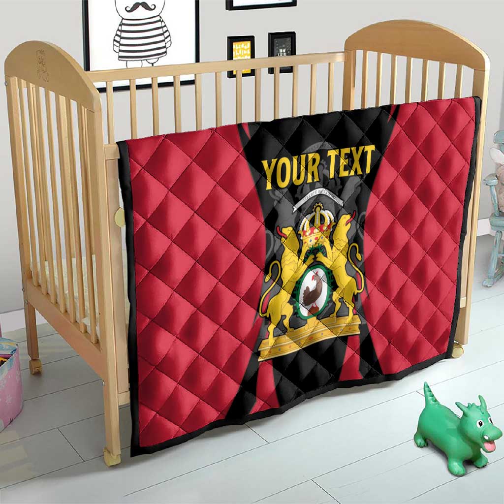 Personalised First Empire Of Haiti Quilt Coat Of Arms Sporty Style