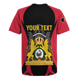 Personalised First Empire Of Haiti Rugby Jersey Coat Of Arms Sporty Style