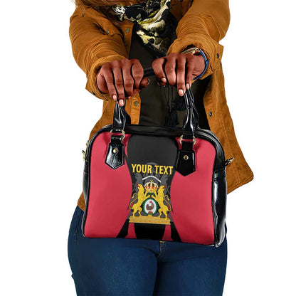 Personalised First Empire Of Haiti Shoulder Handbag Coat Of Arms Sporty Style