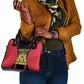 Personalised First Empire Of Haiti Shoulder Handbag Coat Of Arms Sporty Style