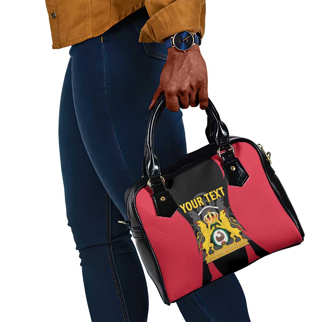 Personalised First Empire Of Haiti Shoulder Handbag Coat Of Arms Sporty Style