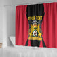 Personalised First Empire Of Haiti Shower Curtain Coat Of Arms Sporty Style
