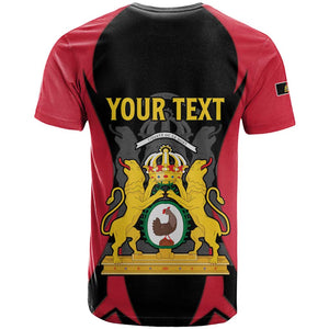 Personalised First Empire Of Haiti T shirt Coat Of Arms Sporty Style