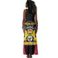 Personalised First Empire Of Haiti Tank Maxi Dress Coat Of Arms Sporty Style