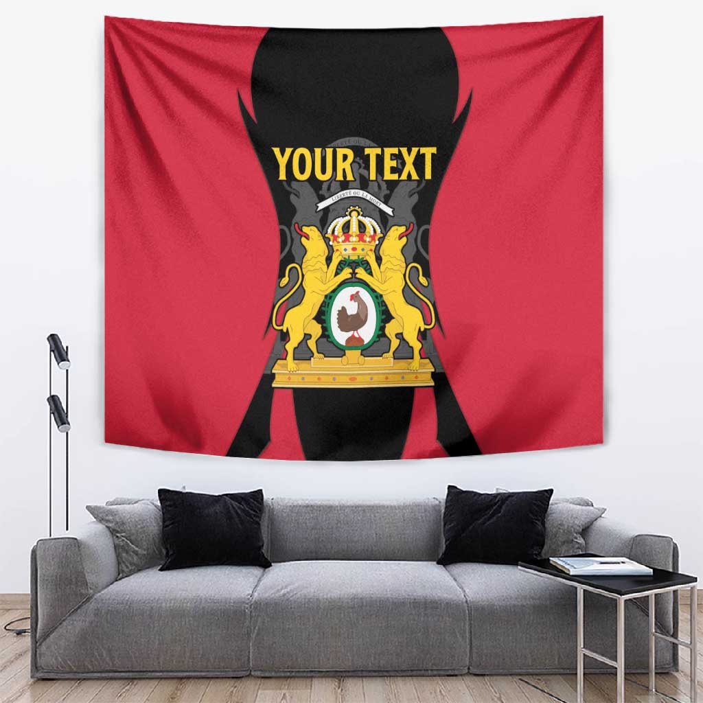 Personalised First Empire Of Haiti Tapestry Coat Of Arms Sporty Style