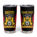 Personalised First Empire Of Haiti Tumbler Cup Coat Of Arms Sporty Style