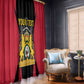 Personalised First Empire Of Haiti Window Curtain Coat Of Arms Sporty Style