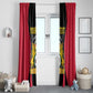 Personalised First Empire Of Haiti Window Curtain Coat Of Arms Sporty Style