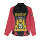 Personalised First Empire Of Haiti Women Casual Shirt Coat Of Arms Sporty Style