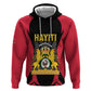 Personalised First Empire Of Haiti Zip Hoodie Coat Of Arms Sporty Style