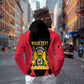 Personalised First Empire Of Haiti Zip Hoodie Coat Of Arms Sporty Style