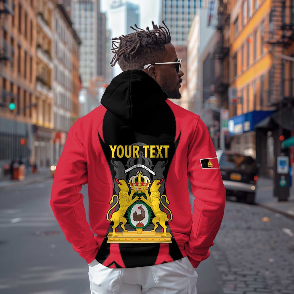 Personalised First Empire Of Haiti Zip Hoodie Coat Of Arms Sporty Style
