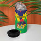 Personalised Republique de Maurice 4 in 1 Can Cooler Tumbler Coat Of Arms Flag Style