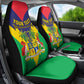 Personalised Republique de Maurice Car Seat Cover Coat Of Arms Flag Style