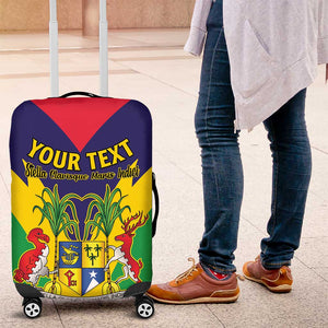 Personalised Republique de Maurice Luggage Cover Coat Of Arms Flag Style