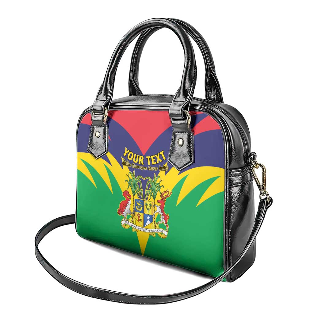 Personalised Republique de Maurice Shoulder Handbag Coat Of Arms Flag Style