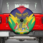 Personalised Republique de Maurice Spare Tire Cover Coat Of Arms Flag Style