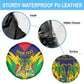 Personalised Republique de Maurice Spare Tire Cover Coat Of Arms Flag Style