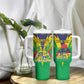 Personalised Republique de Maurice Tumbler With Handle Coat Of Arms Flag Style