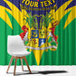 Personalised Republique de Maurice Window Curtain Coat Of Arms Flag Style