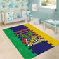 Personalised Republique de Maurice Area Rug Stella Clavisque Maris Indici