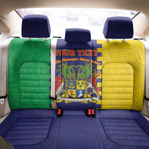 Personalised Republique de Maurice Back Car Seat Cover Stella Clavisque Maris Indici