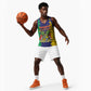 Personalised Republique de Maurice Basketball Jersey Stella Clavisque Maris Indici - African Pride