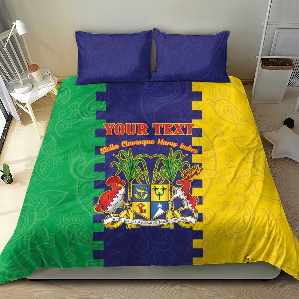 Personalised Republique de Maurice Bedding Set Stella Clavisque Maris Indici