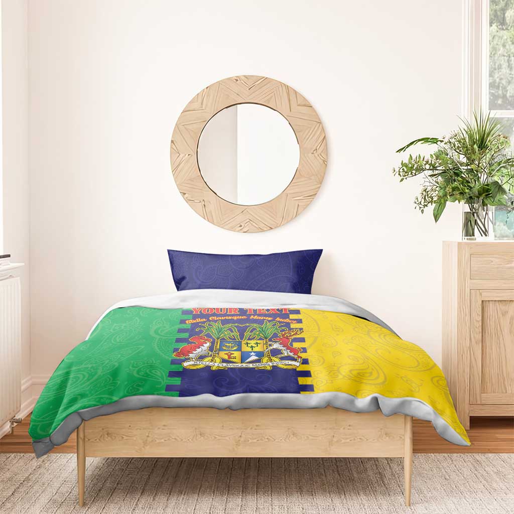 Personalised Republique de Maurice Bedding Set Stella Clavisque Maris Indici